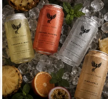 The Phoenix Fresh range on ice
